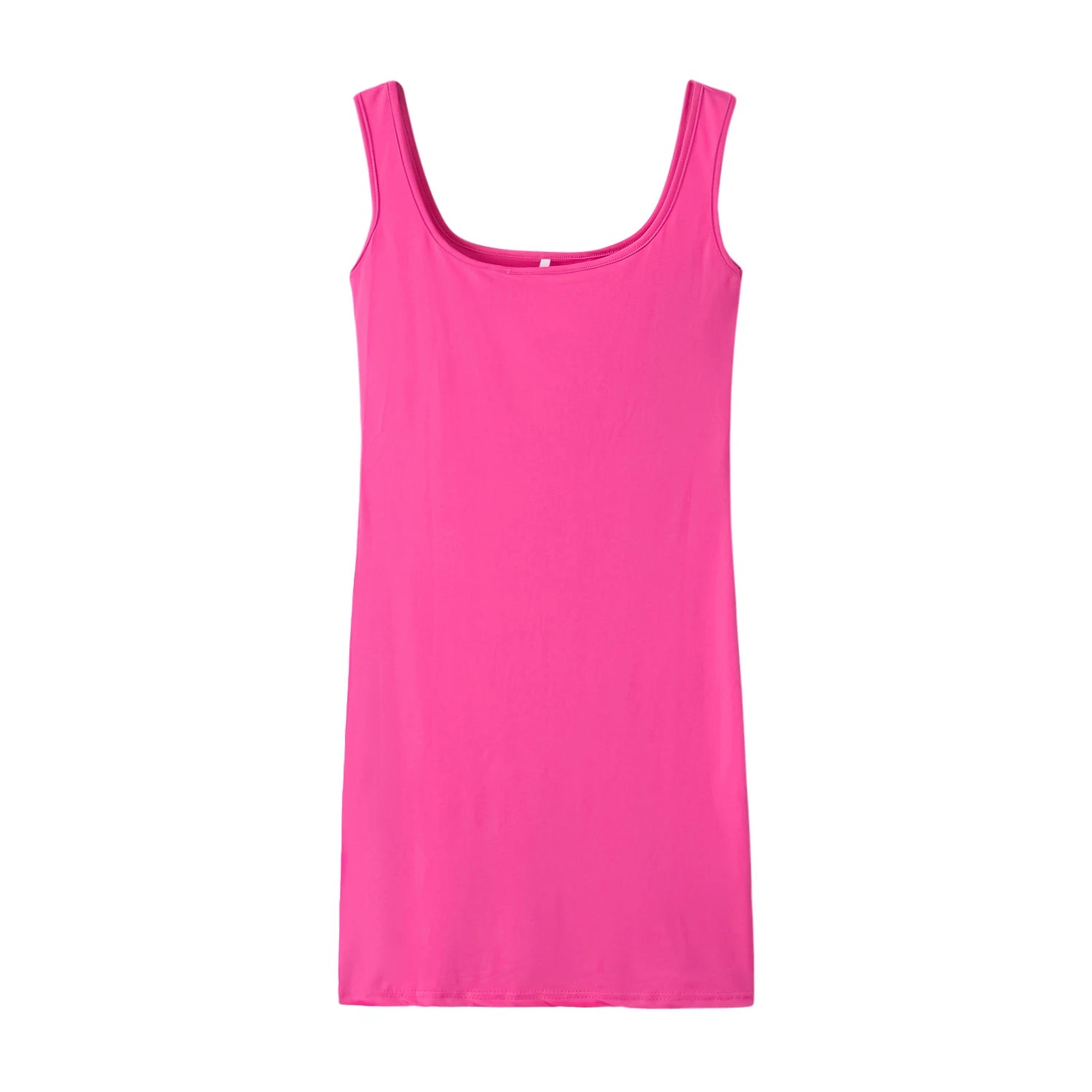 2023 Summer New Women's Solid Color Strap Casual Dress